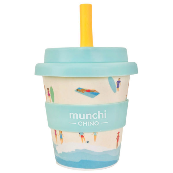 SECONDS SALE! Beach Design Babychino Cup - straw included