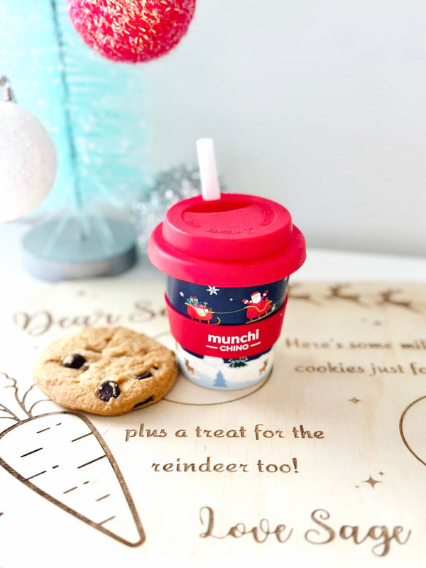 Santa Babychino Cup - Limited Edition - Straw Included
