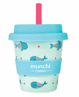 Whale Design Babychino Cup - Straw Included