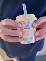 Pre-sale! Mini Moo Babychino Cup - Straw Included