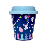 SECONDS SALE! Easter Design (Dark Blue) Babychino Cup - straw included